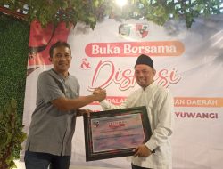 Pemuda Pancasila Beri Penghargaan Perhutani Banyuwangi Atas Pelopor Ketahanan Pangan